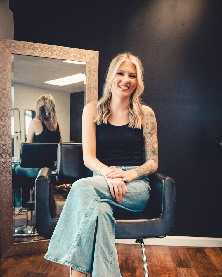 Kyndal, licensed esthetician at Plush Beauty Bar